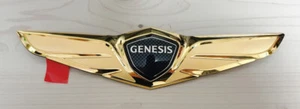 Genuine OEM Gold 4P set Front, Rear, lette Emblem for Hyundai Genesis GV70 2020+ - Bild 1 von 6