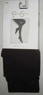 JESSICA SIMPSON - NUEVAS - S/M - MEDIAS DE MODA CON PATAS DE VINO TINTO OSCURO Foto 1 de 2