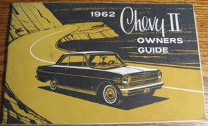 1962 Chevrolet Chevy II Original Owner's Manual Guide, VG - Picture 1 of 1