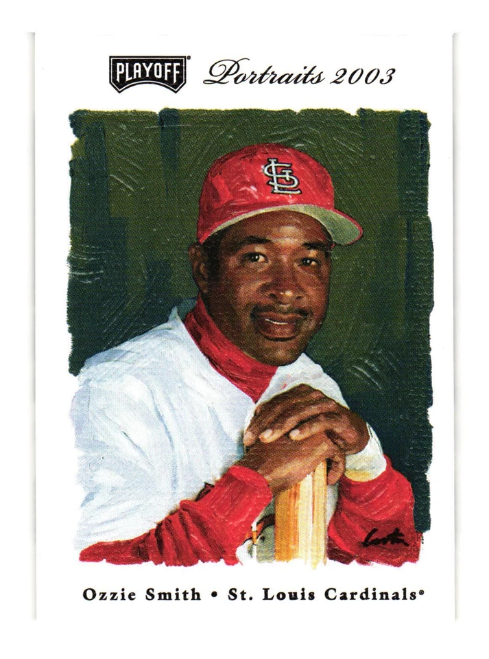 Retratos de playoffs 2003 #112 Ozzie Smith Cardenales de San Luis Foto 1 de 2