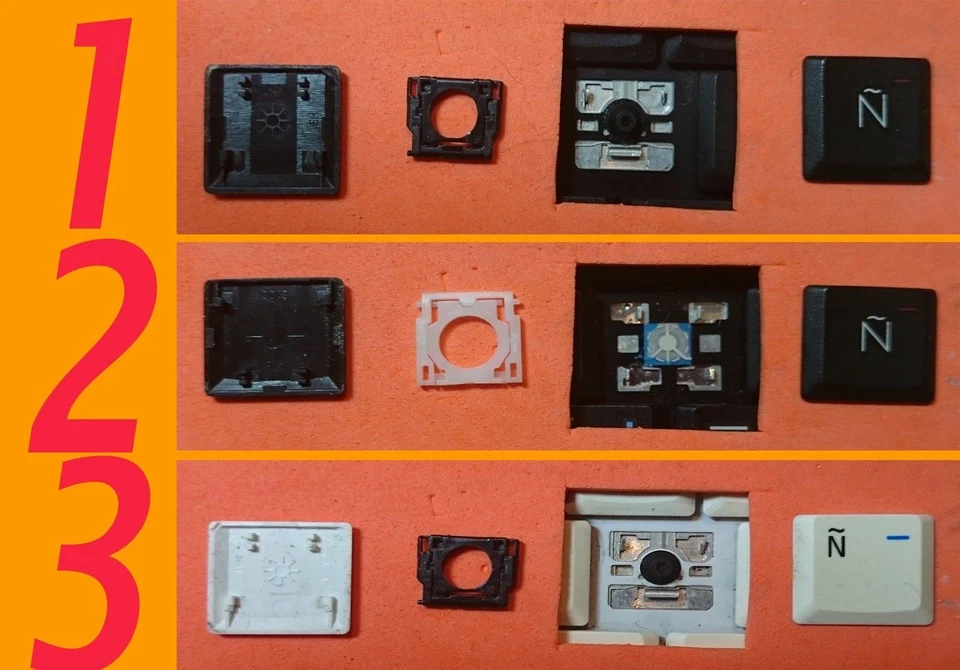 TECLA TECLAS DE TECLADO ACER ASPIRE ONE 531H (ZG8) A110 A150 ZG5 - Imagen 1 de 1