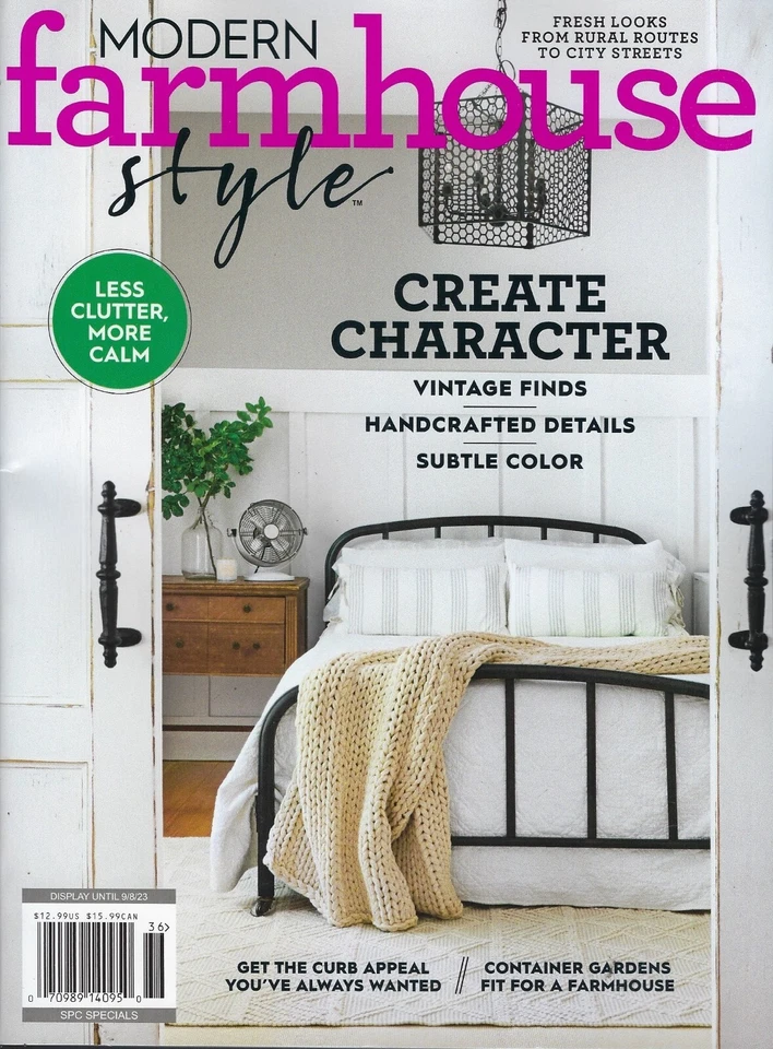 Modern Farmhouse Style Summer 2020 Magazine 10 Homes With Cozy Character