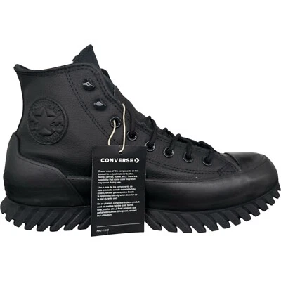 Converse All Star Mujer Zapatos Impermeable Cuero Botas Talla 7-10 NUEVO Foto 1 de 4