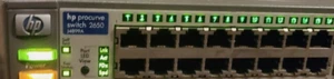 HP Procurve Switch 2650 J4899A Ethernet 48-Port 10/100MBPS Managed Switch Ears - Picture 1 of 5