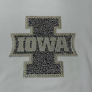 Camiseta Blanca Deslumbrada Christine Alexander Iowa Hawkeyes Años 90 De Colección | Mujer’s XL - Imagen 1 de 6