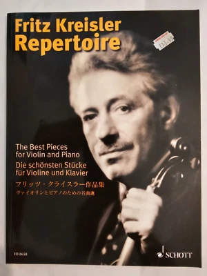 FRITZ KREISLER REPERTOIRE FOR VIOLIN - VIOLIN & PIANO - FREEPOST - Image 1 of 4