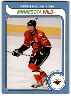 2008-09 O-Pee-Chee '79-80 Retro Owen Nolan #275 Minnesota Wild - Image 1 of 2