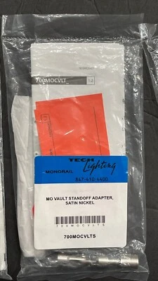 Tech Lighting MonoRail 700MOCVLTS MO VAULT STANDOFF ADAPTER  S. NK SATIN NICKEL - Image 1 of 4