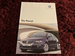 VW Passat Limousine Prospekt 2008 - UK-Ausgabe, datiert 1.08.2007 inkl. 3.2 V6 4Motion - Bild 1 von 1