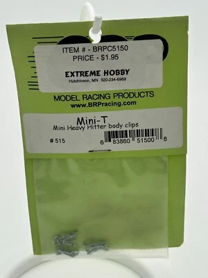 BRP / Mini-T / Mini Heavy Hitter Body Clips / #515 #BRPC5150 / NIP / NOS - Image 1 of 3