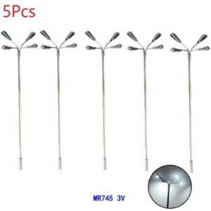 5 St??ck Sandtisch Modelleisenbahn Spielplatz Ma?stab 1:100 Lampen Hof Stra?en - Bild 1 von 8
