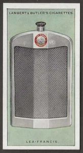 LAMBERT & BUTLER-MOTOR CAR RADIATORS 1928-#13- LEA FRANCIS  - Picture 1 of 2