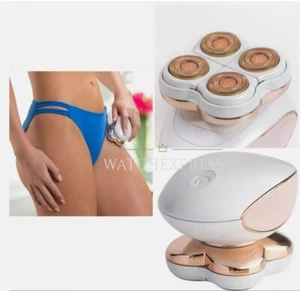 EPILATORE PER DONNE ELETTRICO RICARICABILE RASOIO INDOLORE PER GAMBE E CORPO - Foto 1 di 14