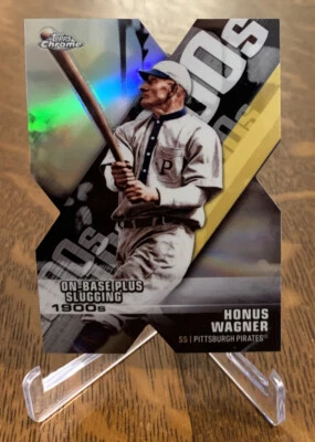 Topps Chrome Decade of Dominance 2020 troquelado #DOD11 Honus Wagner Pirates Foto 1 de 4
