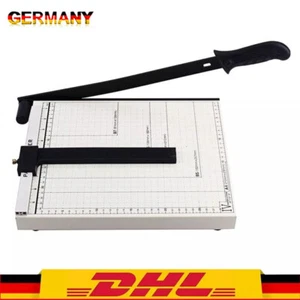 Profi Hebelschneider Papierschneider A3/A4 Papier Schneidemaschine Foto Metall - Bild 1 von 12