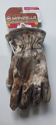 New Manzella Hunter Warmest Camo Gloves LG - Image 1 of 4