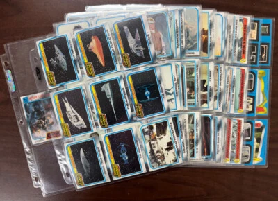 1980 Topps Empire Strikes Back Series 2 conjunto completo (132) com adesivos (33) quase perfeito - Imagem 1 de 4