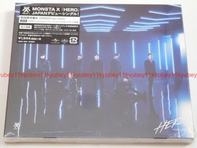 New Monsta X HERO Japanese ver. First Limited Edition A CD DVD Japan UMCE-9003 - Image 1 of 3