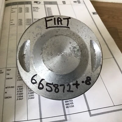 Fiat 124Coupe, 125, 1608cc, 1 solo +,8 mm pistón 1967/72 Foto 1 de 4