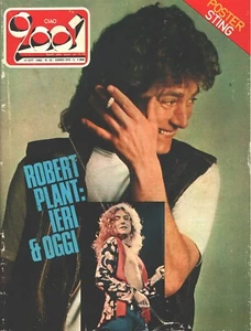Hallo Zeitschrift 2001 Nr. 42 vom 17. Oktober 1982 - Auf dem Cover Robert Plant - Bild 1 von 2