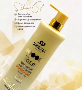 Gel de ducha exfoliante natural Skin Doctor Gold 1000 ml SPF30 - Imagen 1 de 1