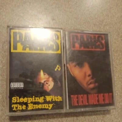 Paris Cassette Tape Lot 2 The Devil Made Me Do It & Sleeping With The enemy!!! - Image 1 of 4