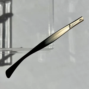 Vintage B&L Ray Ban JARDINE Right Temple - Rhinestone Gold Black Sunglasses Arm - Picture 1 of 24