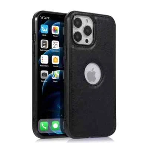 Für iPhone 13 12 11 Pro Max Hülle Leder Slim Luxus Dünn Stoßfest Handy Cover - Bild 1 von 4