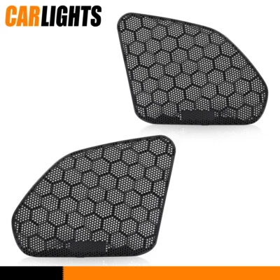 Fit For 2001-2005 Honda Goldwing GL1800 ABS Pair Front Speaker Covers Black Foto 1 de 4