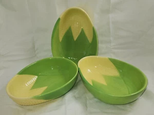 Terrace Ceramics Maizeware Corn Shaped Bowls (set of 3) - Picture 1 of 3
