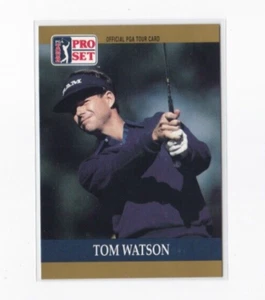 TOM WATSON 1990 PRO SET OFFICIAL PGA TOUR GOLF CARD-SHIPS FREE - Picture 1 of 24