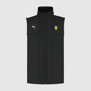 Scuderia Ferrari F1 2025 Official Lightweight Black Gilet Jacket Free UK Ship - Picture 1 of 2