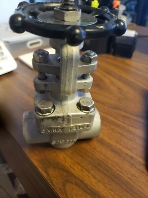 NEW AVF 3/4" #800 GATE VALVE BODY F316-L, BVSC, BVRX - Image 1 of 4