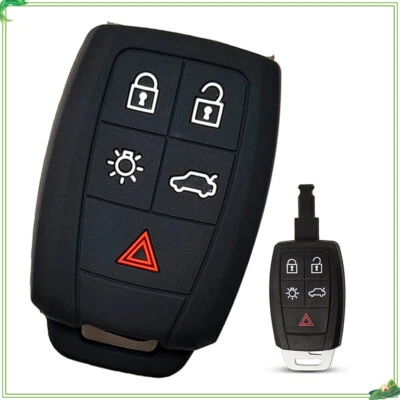 5 Button Silicone Car Key Fob Cover For Volvo C30 C70 S40 V50 2008 2009 Foto 1 de 4