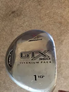 Affinity GTX 360 Titanium Driver, 1 Wood 10 Degree Used 43” - Picture 1 of 8