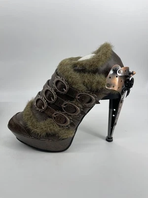 Zapatos Hades - Atreides - Piel sintética marrón - Talla 10 Foto 1 de 4