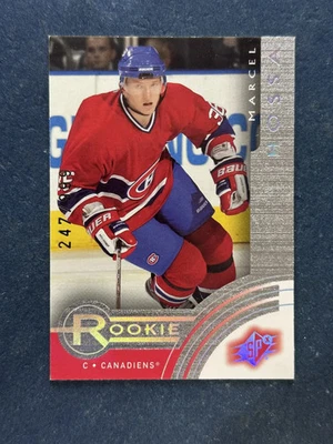 2001-02 Upper Deck SPx #206 Marcel Hossa Canadiens /999 RC - Image 1 of 2