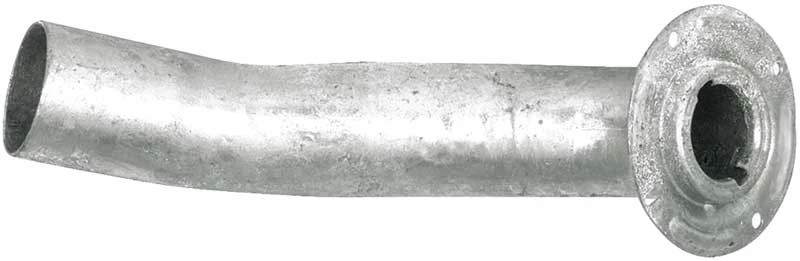 Chevrolet Camaro 1967-68; cuello de llenado del tanque de combustible; galvanizado Foto 1 de 1