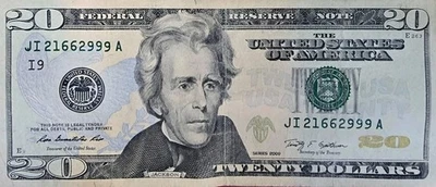 Extremely Dark Printing Error Note 2009 Series  - Image 1 of 2