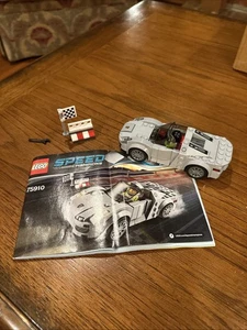 LEGO Speed Champions: Porsche 918 Spyder (75910), complete Set With manual, HTF - Picture 1 of 6