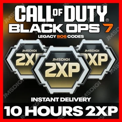 Call of Duty Black Ops 7 (BO7) – 10 Hours Double XP 2XP | BO6 Codes | Global - Image 1 of 4