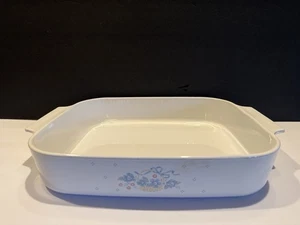 Cazuela Corning Ware Country cinta azul aciano cesta - Imagen 1 de 9