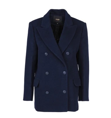 Maje Women's Coat Size 36 FR / S Wool Blend MFPOU00901 - Image 1 of 4