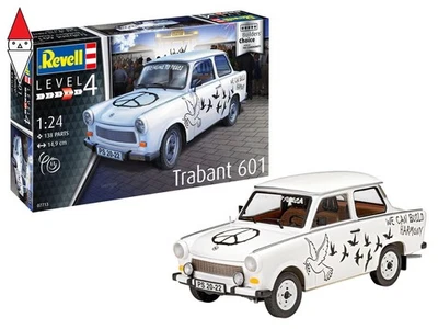 REVELL 1/24 TRABANT 601  BUILDER S CHOICE - Immagine 1 di 4