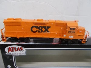 ATLAS TRAINMAN ~ CSX MofW GP38-2 POWERED LOCOMOTIVE # 9699 WITH DCC ~HO SCALE - Picture 1 of 7