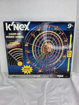 K'NEX Light-Up Ferris Wheel with Motor & LED Light Bar 50042 (NEW! SEALED!!) - Image 1 of 4
