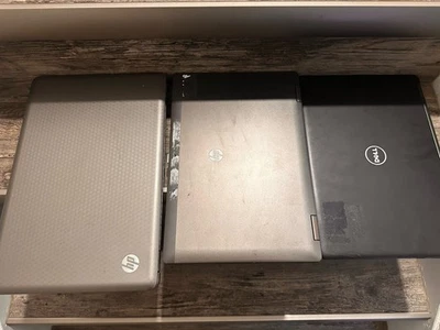 Juego de 3 HP G62-420CA / 6465B y Dell Latitude 5480 para piezas SIN batería/HDD/RAM Foto 1 de 4