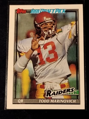 1991 Topps - Todd Marinovich #83 - Image 1 of 2