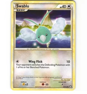 Pokemon Swablu 78/102 Triumphant HGSS LP Card - Picture 1 of 1