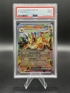Flareon ex 014/131 Prismatic Evolutions PSA 9 - Bild 1 von 2